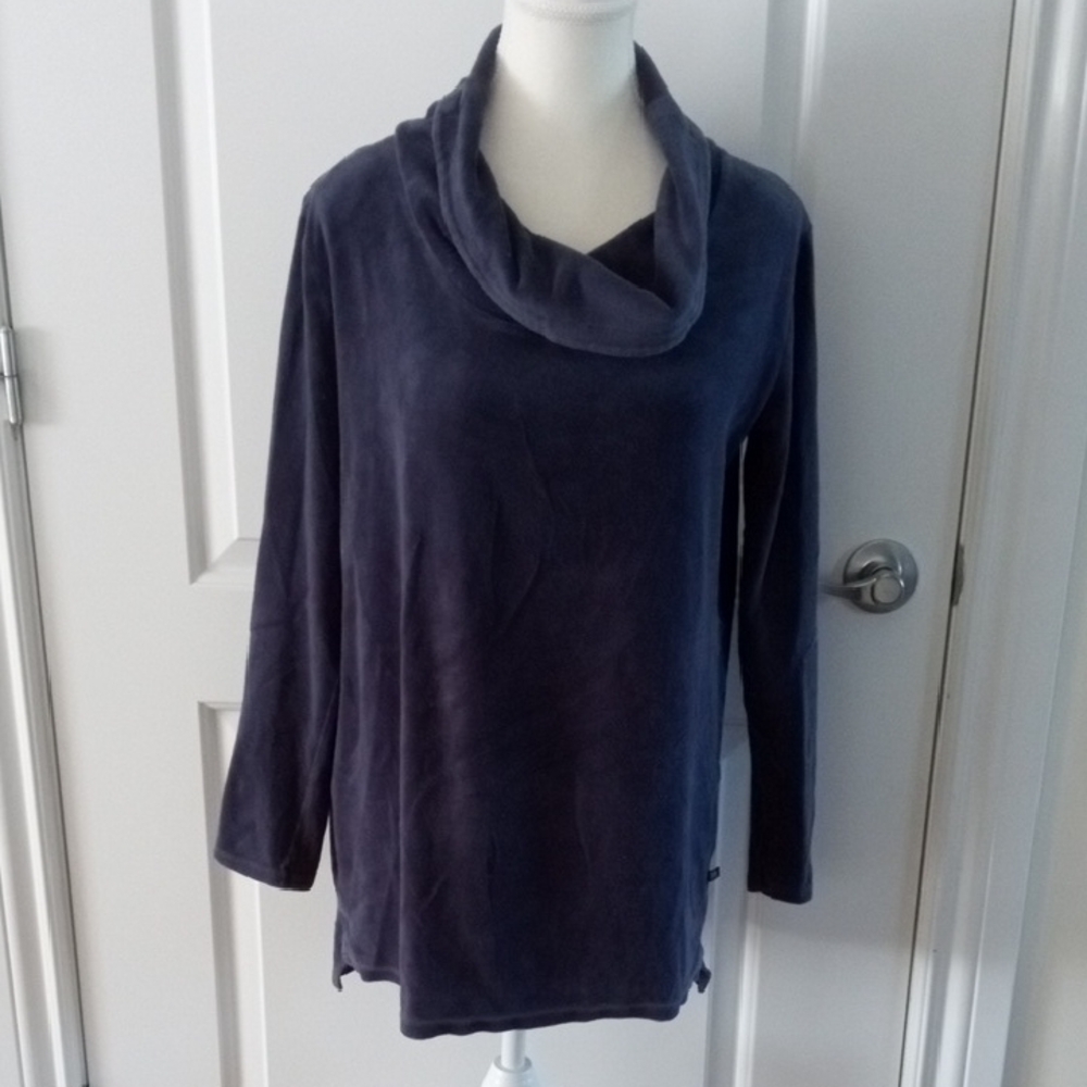 Victoria's Secret Blue Turtleneck Sweater Cozy Knit